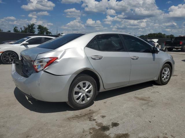 5YFBURHE9EP135136 - 2014 TOYOTA COROLLA L SILVER photo 3