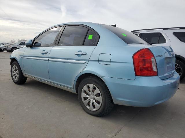 KMHCN4ACXBU602815 - 2011 HYUNDAI ACCENT GLS BLUE photo 2