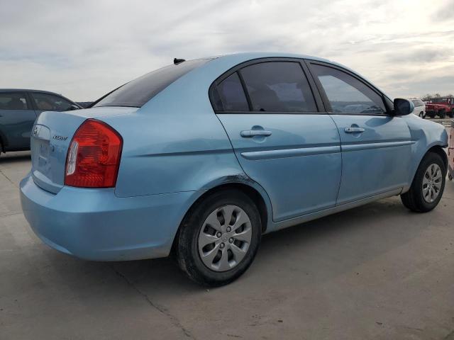 KMHCN4ACXBU602815 - 2011 HYUNDAI ACCENT GLS BLUE photo 3