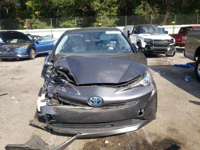 JTDKBRFU5J3600904 - 2018 TOYOTA PRIUS CHARCOAL photo 5