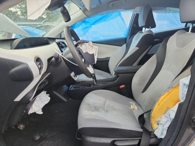 JTDKBRFU5J3600904 - 2018 TOYOTA PRIUS CHARCOAL photo 7