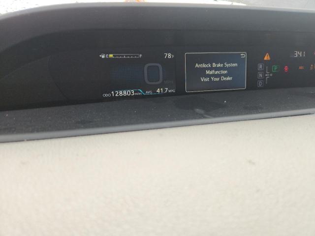 JTDKBRFU5J3600904 - 2018 TOYOTA PRIUS CHARCOAL photo 9