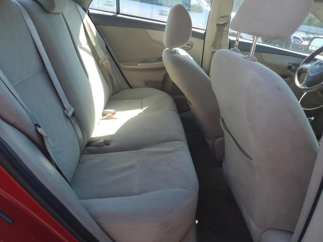 1NXBU4EE3AZ262030 - 2010 TOYOTA COROLLA BASE أحمر صورة 10