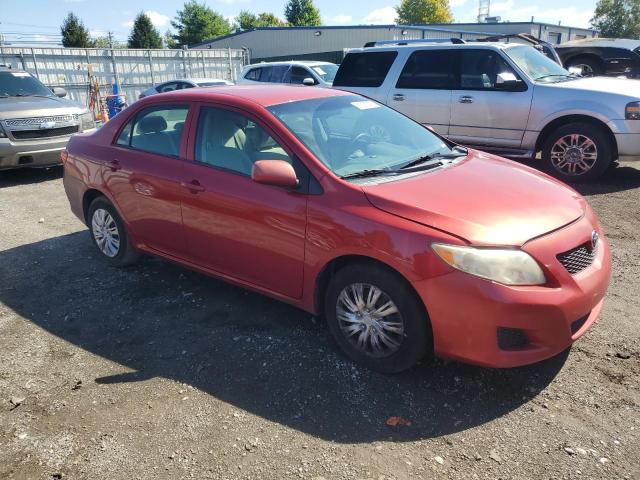 1NXBU4EE3AZ262030 - 2010 TOYOTA COROLLA BASE أحمر صورة 4