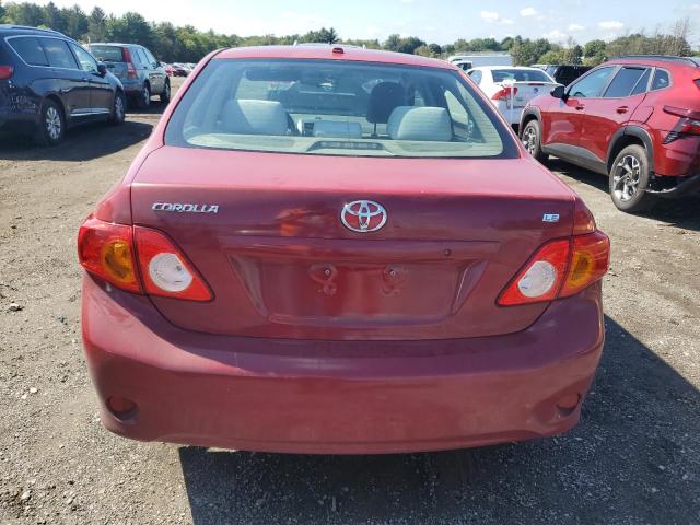 1NXBU4EE3AZ262030 - 2010 TOYOTA COROLLA BASE أحمر صورة 6
