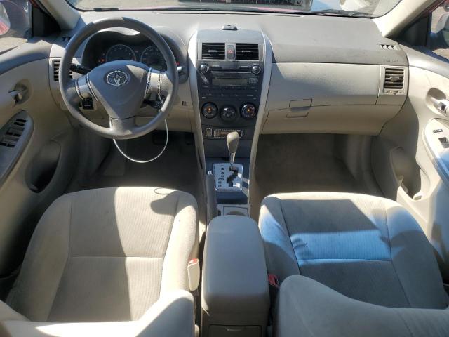 1NXBU4EE3AZ262030 - 2010 TOYOTA COROLLA BASE أحمر صورة 8
