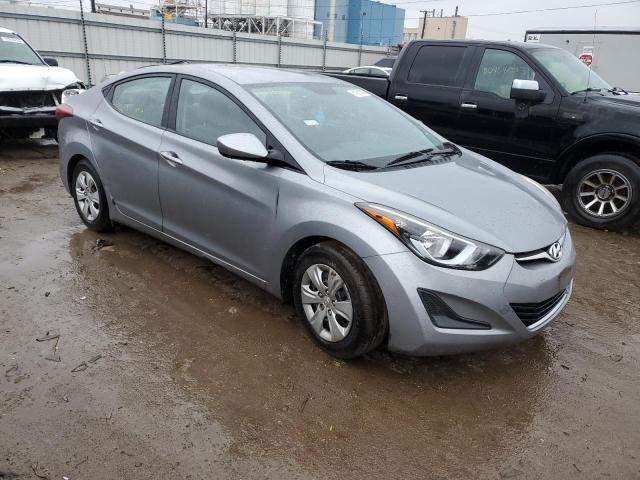 KMHDH4AE6GU502196 - 2016 HYUNDAI ELANTRA SE GRAY photo 4