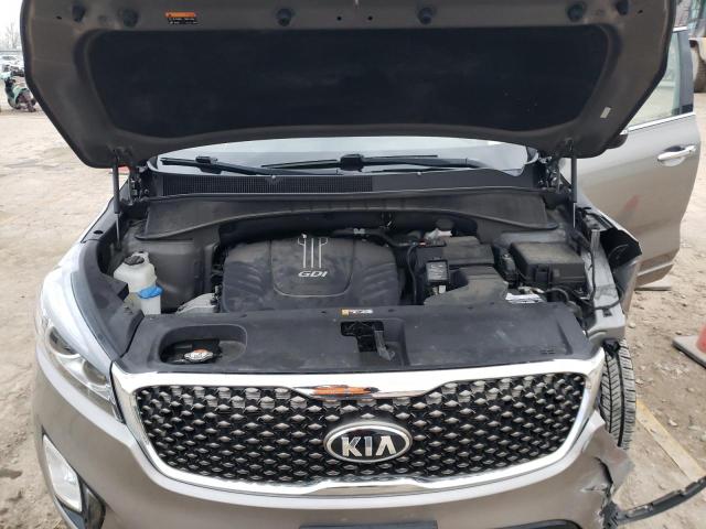 5XYPKDA55GG087246 - 2016 KIA SORENTO SX SILVER photo 11