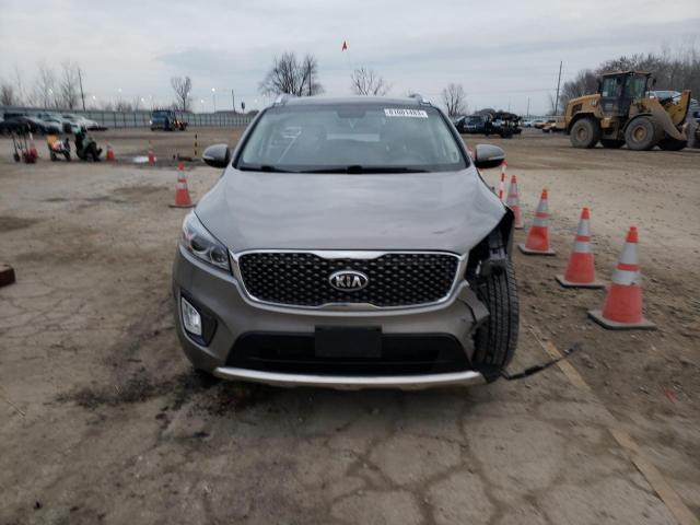 5XYPKDA55GG087246 - 2016 KIA SORENTO SX SILVER photo 5