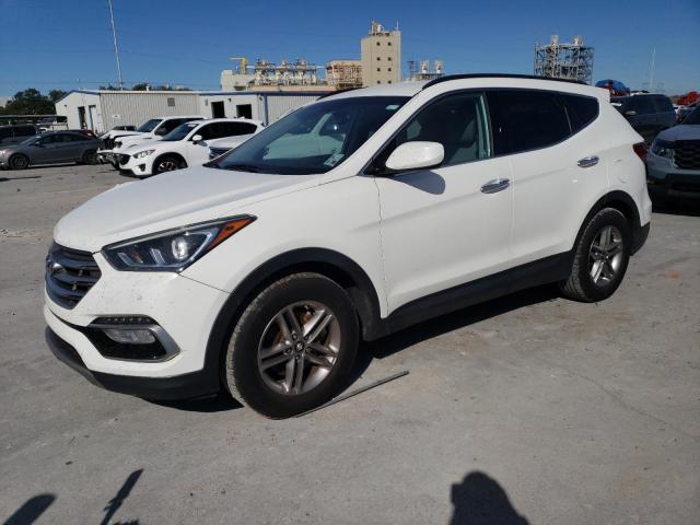 5NMZU3LB8HH012497 - 2017 HYUNDAI SANTA FE S WHITE photo 1