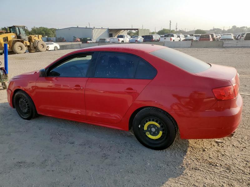 3VW2K7AJ8EM313057 - 2014 VOLKSWAGEN JETTA BASE 红色 照片 2