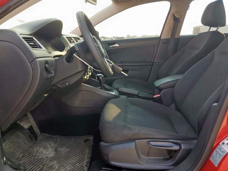 3VW2K7AJ8EM313057 - 2014 VOLKSWAGEN JETTA BASE 红色 照片 7