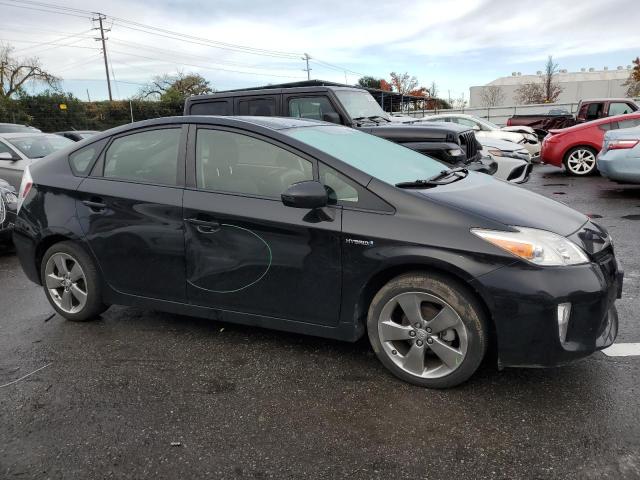 JTDKN3DU7D5596659 - 2013 TOYOTA PRIUS BLACK photo 4