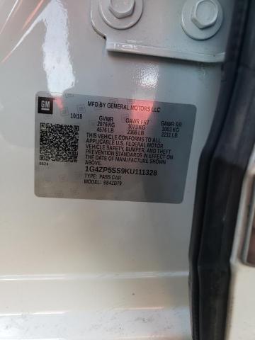 1G4ZP5SS9KU111328 - 2019 BUICK LACROSSE ESSENCE თეთრი ფოტო 12