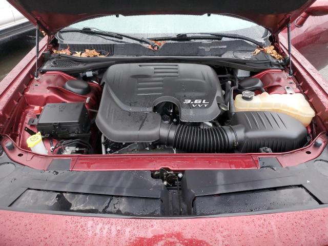 2C3CDZJG9KH529662 - 2019 DODGE CHALLENGER GT BURGUNDY photo 11