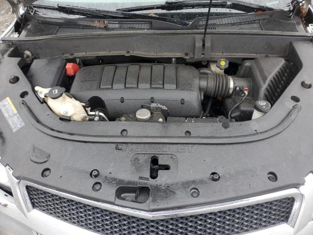1GNKRJED2CJ112708 - 2012 CHEVROLET TRAVERSE LT SILVER photo 12