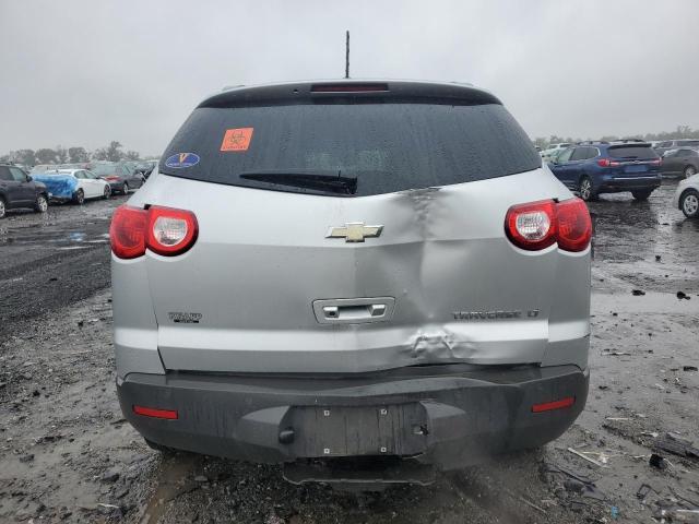 1GNKRJED2CJ112708 - 2012 CHEVROLET TRAVERSE LT SILVER photo 6