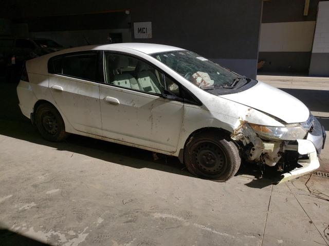 JHMZE2H38ES001846 - 2014 HONDA INSIGHT WHITE photo 4