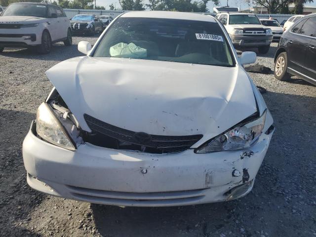 4T1BE32K24U305083 - 2004 TOYOTA CAMRY LE WHITE photo 5