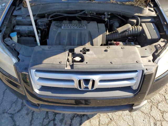 5FNYF285X8B008570 - 2008 HONDA PILOT EXL BLACK photo 12