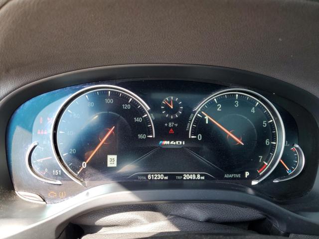 5UXTS3C5XK0Z07419 - 2019 BMW X3 XDRIVEM40I BLUE photo 9