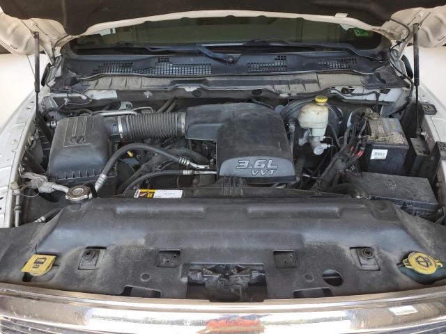 1C6RR7LG9ES465734 - 2014 RAM 1500 SLT WHITE photo 11