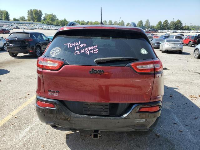 1C4PJMCB3JD617726 - 2018 JEEP CHEROKEE LATITUDE 红色 照片 6