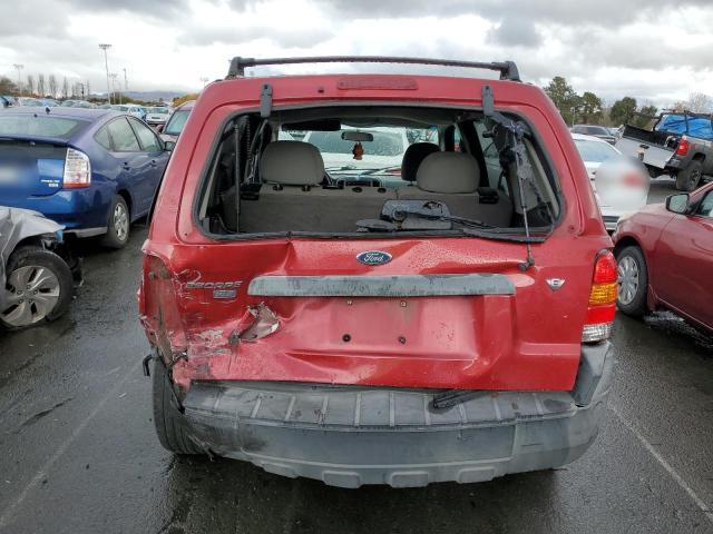 1FMYU93185KE08222 - 2005 FORD ESCAPE XLT BURGUNDY photo 6