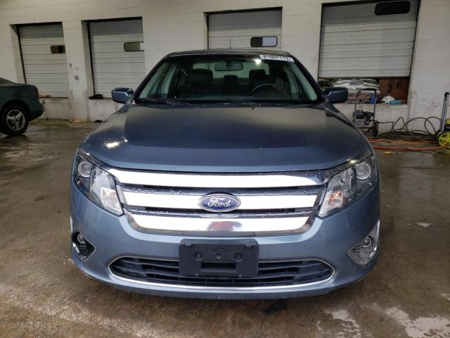 3FAHP0JA0CR235742 - 2012 FORD FUSION SEL BLUE photo 5