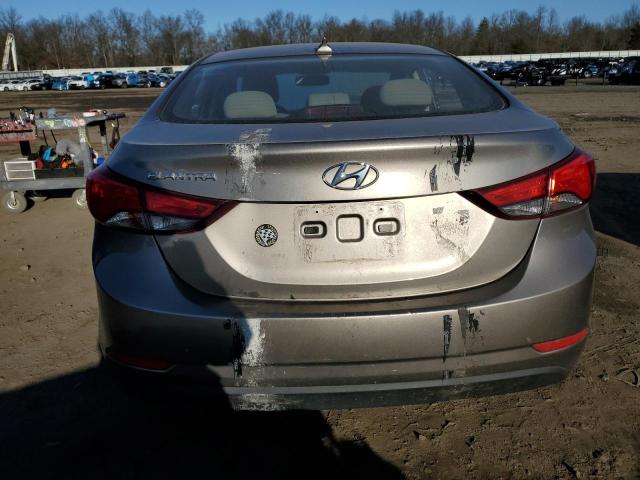 5NPDH4AE2GH765994 - 2016 HYUNDAI ELANTRA SE BROWN photo 6