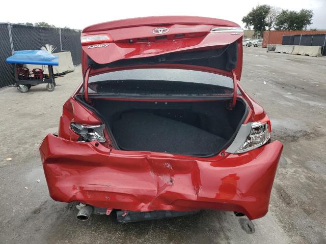 4T1BK1FK3CU513625 - 2012 TOYOTA CAMRY SE Czerwony zdjęcie 6