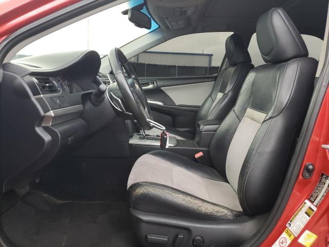 4T1BK1FK3CU513625 - 2012 TOYOTA CAMRY SE Czerwony zdjęcie 7