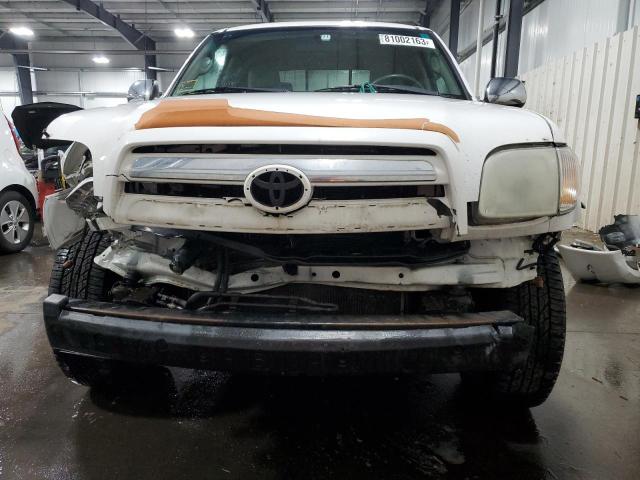 5TBBT44156S474745 - 2006 TOYOTA TUNDRA ACCESS CAB SR5 WHITE photo 5