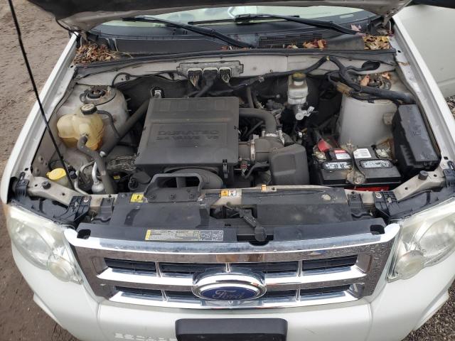 1FMCU93G29KA07902 - 2009 FORD ESCAPE XLT WHITE photo 12