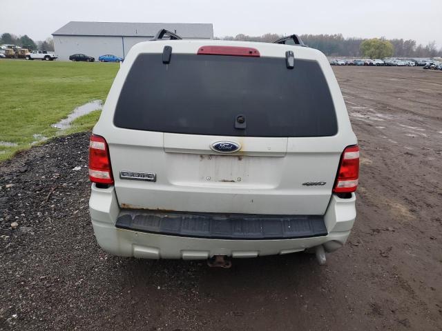 1FMCU93G29KA07902 - 2009 FORD ESCAPE XLT WHITE photo 6