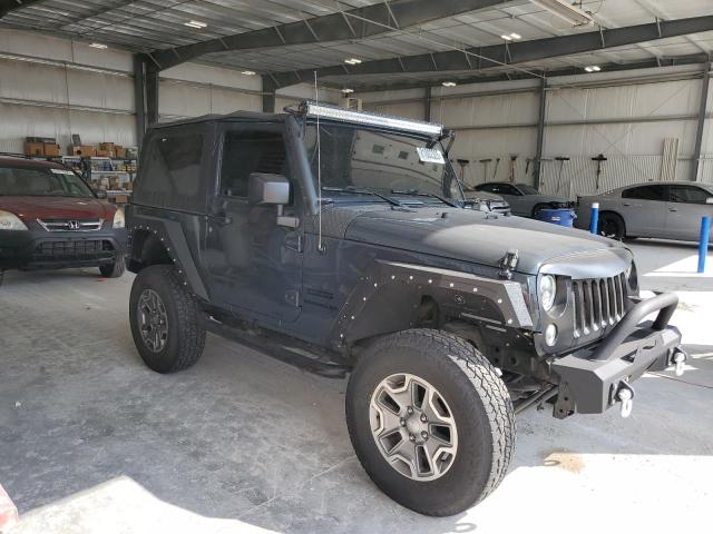 1C4AJWAGXGL295231 - 2016 JEEP WRANGLER SPORT GRAY photo 4