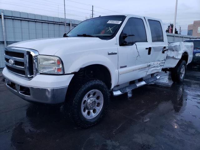 1FTWW31P45EA56586 - 2005 FORD F350 SRW SUPER DUTY WHITE photo 1