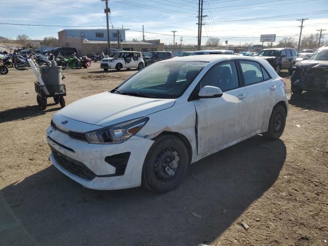 3KPA25AD6ME378074 - 2021 KIA RIO S WHITE photo 1