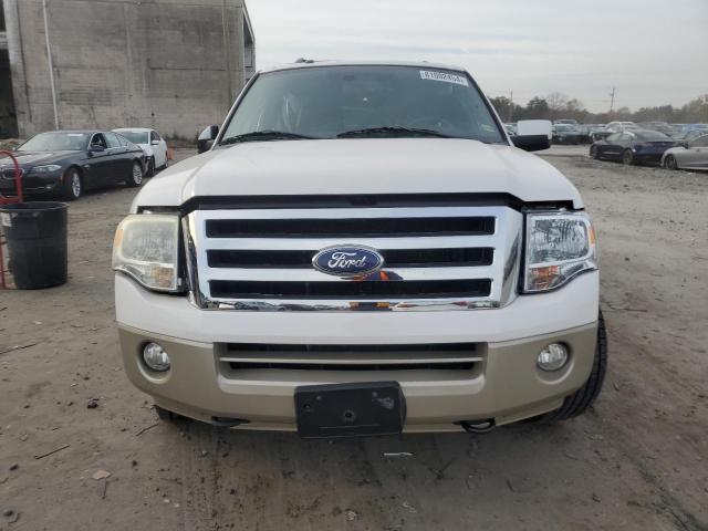 1FMJK1J54AEA34716 - 2010 FORD EXPEDITION EL EDDIE BAUER WHITE photo 5