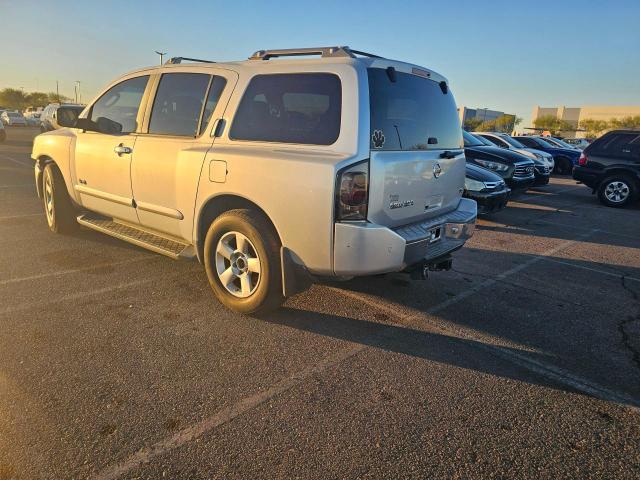 5N1AA08A76N726136 - 2006 NISSAN ARMADA SE SILVER photo 3