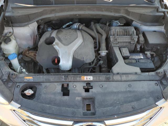 5XYZU3LA7EG188177 - 2014 HYUNDAI SANTA FE S SILVER photo 12