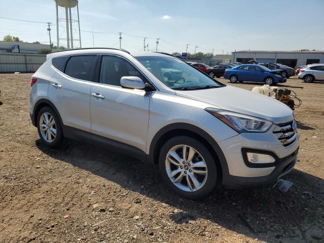 5XYZU3LA7EG188177 - 2014 HYUNDAI SANTA FE S SILVER photo 4