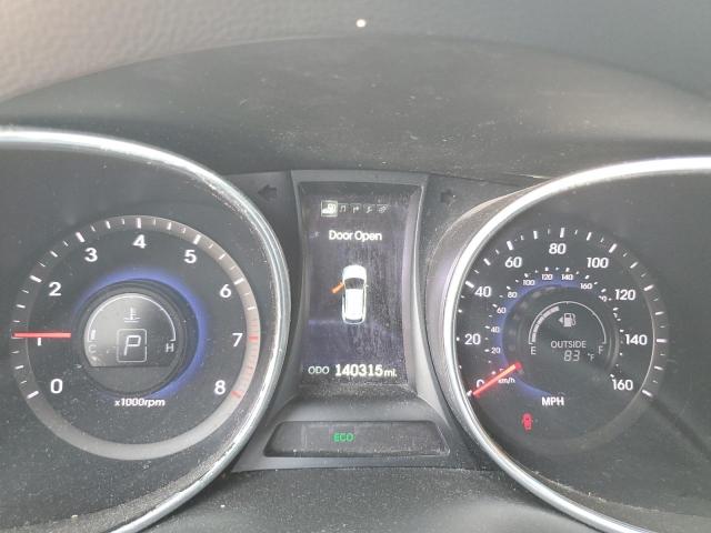 5XYZU3LA7EG188177 - 2014 HYUNDAI SANTA FE S SILVER photo 9