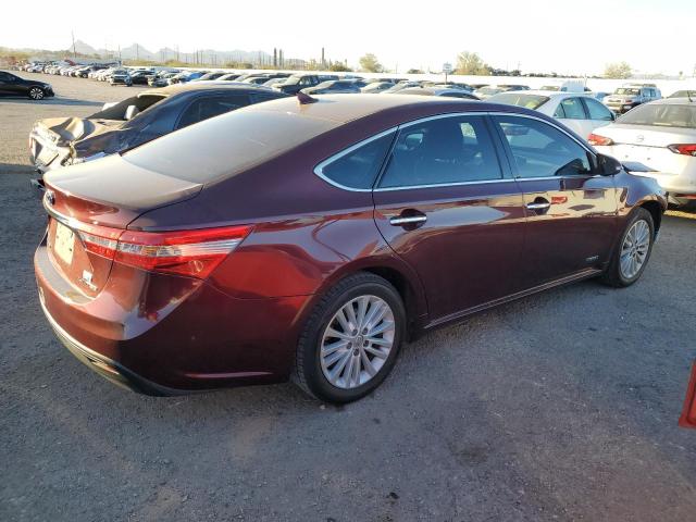 4T1BD1EB2FU044706 - 2015 TOYOTA AVALON HYBRID MAROON photo 3