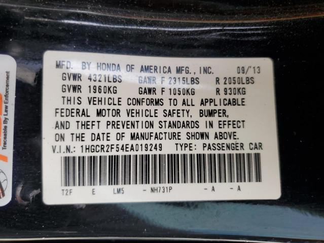 1HGCR2F54EA019249 - 2014 HONDA ACCORD SPORT 黑色 照片 13