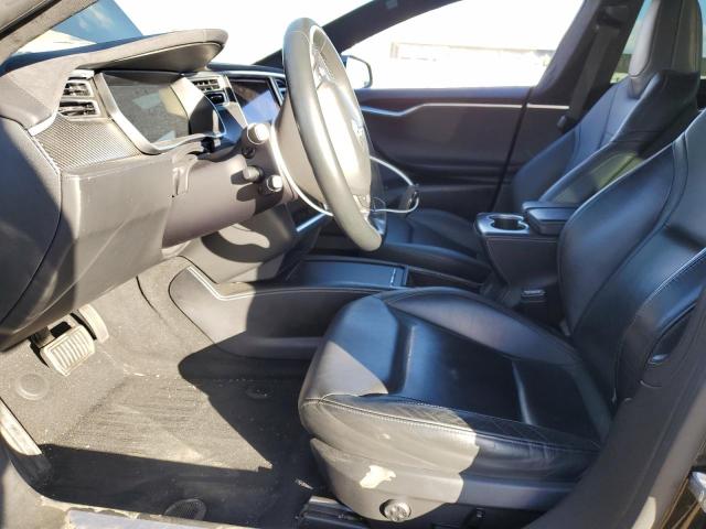 5YJSA1E24GF139307 - 2016 TESLA MODEL S BLACK photo 7