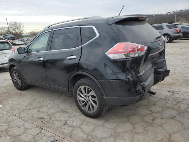 5N1AT2MV9EC761785 - 2014 NISSAN ROGUE S BLACK photo 2