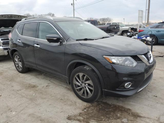 5N1AT2MV9EC761785 - 2014 NISSAN ROGUE S BLACK photo 4