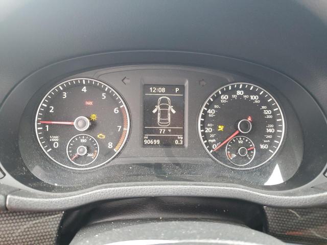 1VWBT7A34EC080858 - 2014 VOLKSWAGEN PASSAT SE GRAY photo 9