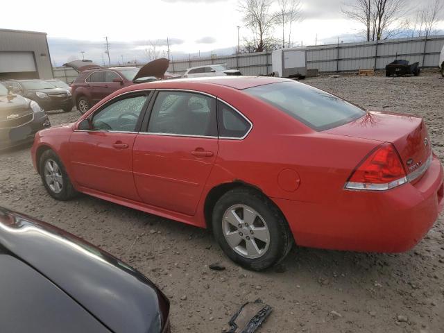 2G1WG5EK6B1271545 - 2011 CHEVROLET IMPALA LT RED photo 2